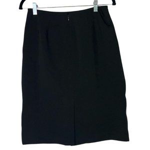Kasper Skirt, Black, Size 8P, Great Condition, 100% Polyester